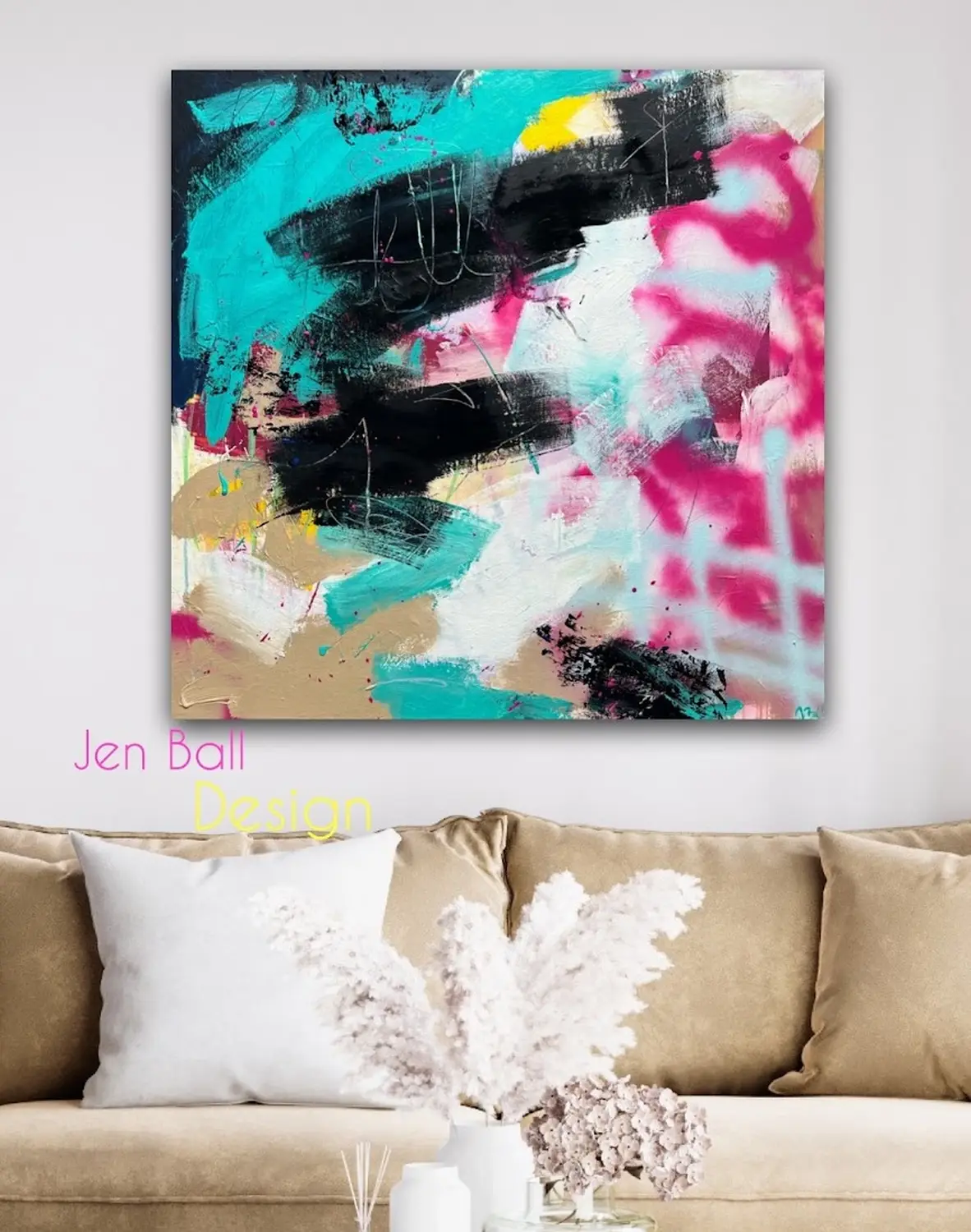 Jen Ball Design-Malerei-Spring love