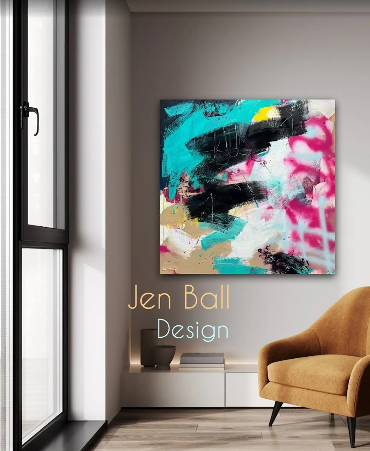 Jen Ball Design-Malerei-Spring love