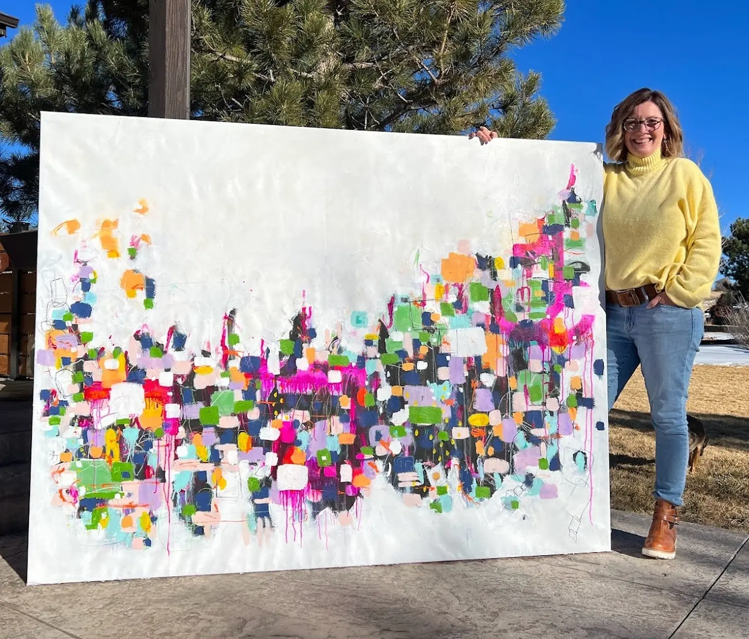 Jen Ball Design -  Malen von Designs mit Maler