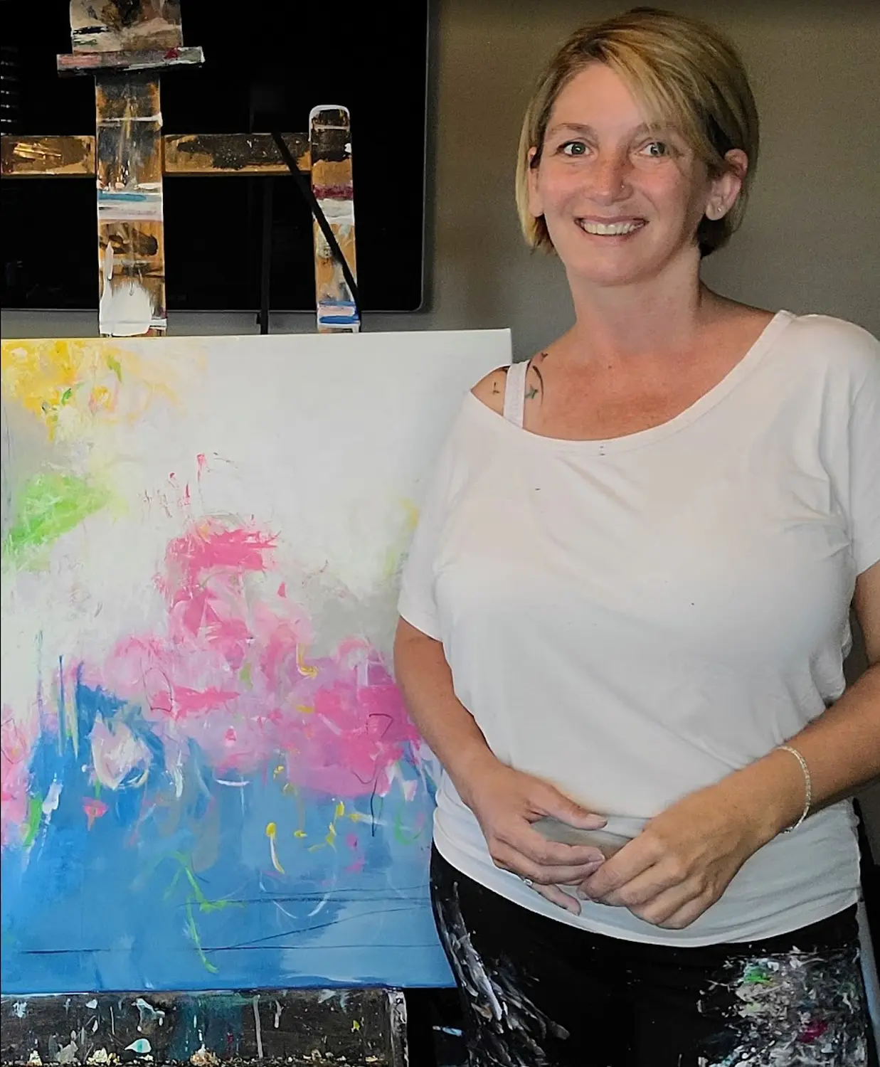 Jen Ball Design -  Malen von Designs mit Maler